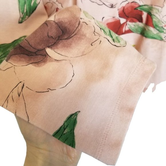 Melissa McCarthy Seven 7 Womens 3X Pink Floral Lon - Picture 5 of 10